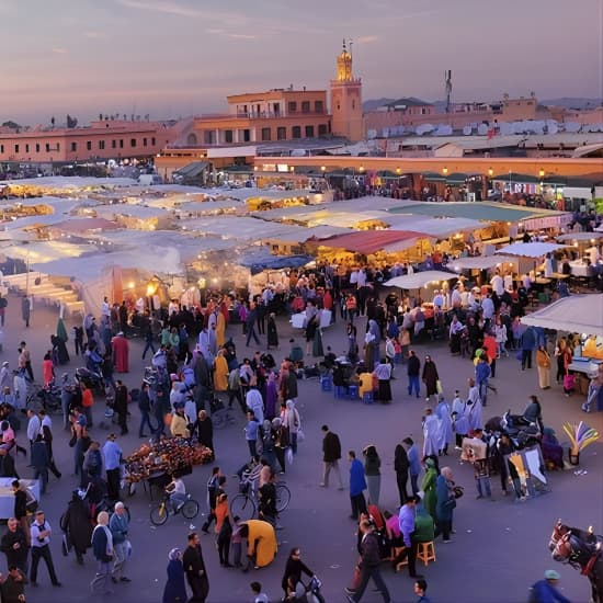 Vie nocturne à Marrakech