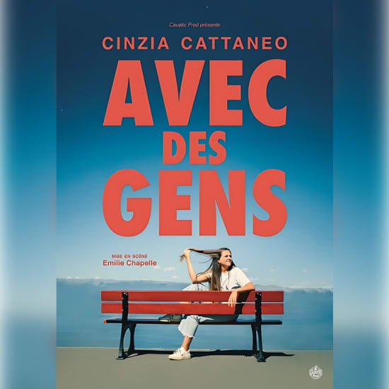 ﻿Cinzia Cattaneo in 'Avec des Gens' at Théâtre BO Saint-Martin