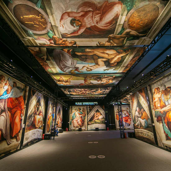 Michelangelos Sixtinische Kapelle: Die Ausstellung - Warteliste