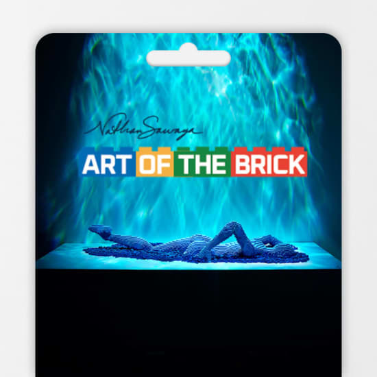 Gift Card - The Art of the Brick: An Exhibition of LEGO® Art