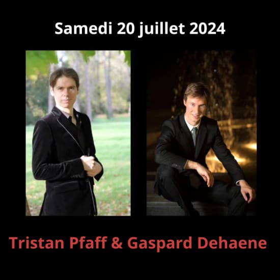Tristan Pfaff et Gaspard Dehaene – performance à 2 pianos