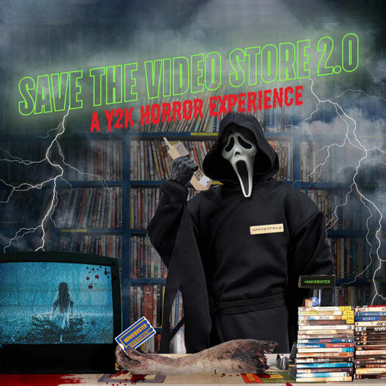 Save the Video Store 2.0: A Y2K Horror Experience