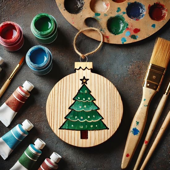 Art Christmas: Taller de adornos navideños hechos a mano + chocolate caliente