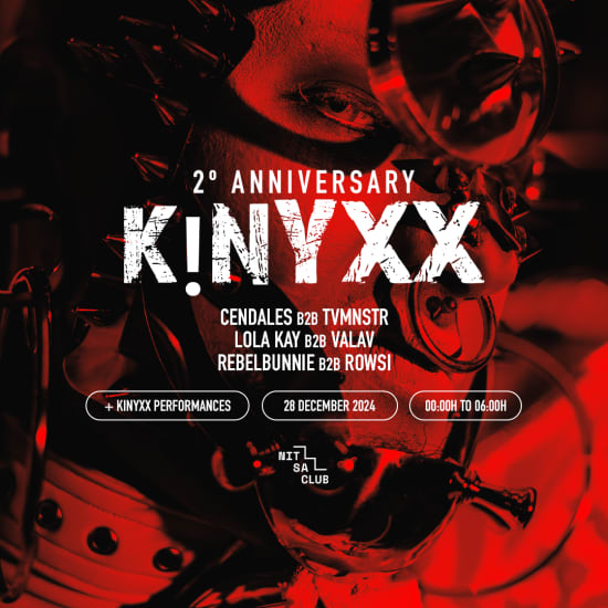 KINYXX - 2º Aniversario - Fet!sh Edition en Club Nitsa