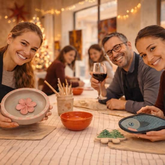 Crea tu propia pieza: experiencia de cerámica creativa