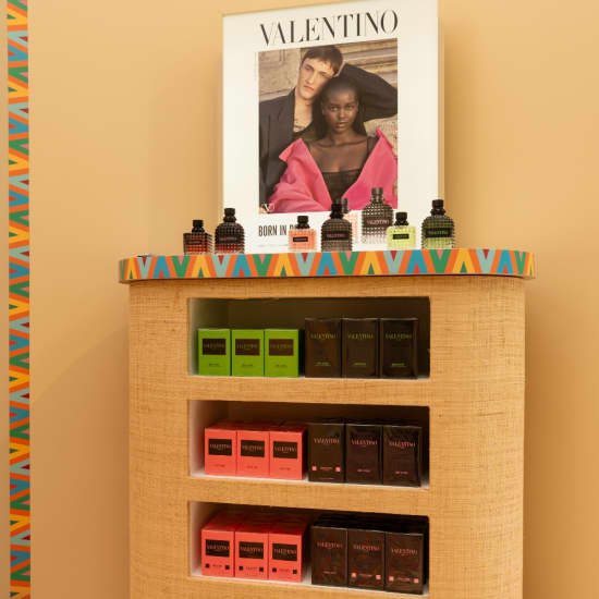 Valentino beauty: pop-up store de perfumes