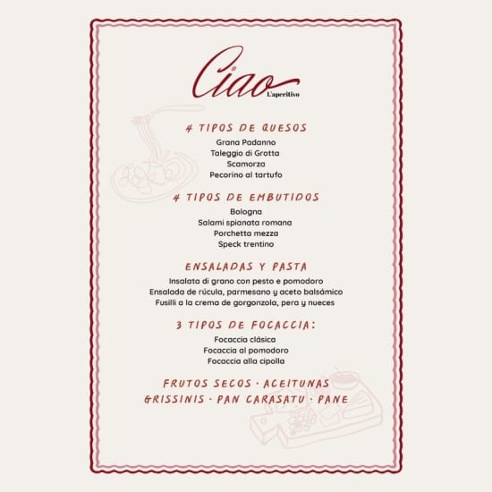 Ciao l'aperitivo