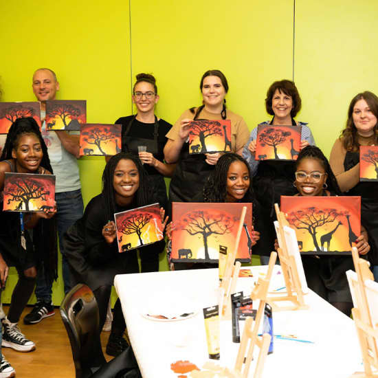 Sip & Paint: Art Class with Thirsty Painter