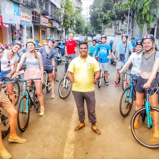 3 Hours Early Morning in South Mumbai Heritage Bicycle Tour