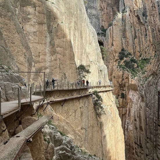 Visita Guiada al Caminito del Rey + Autobús Lanzadera