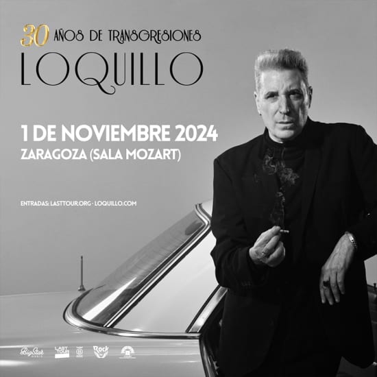 Loquillo en Sala Mozart, Zaragoza 2024