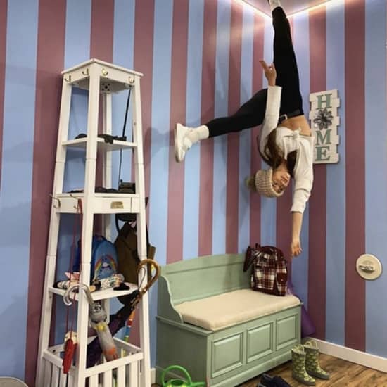 The Upside Down House at World of Illusions
