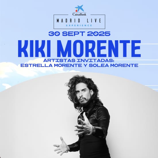 ‘Azabache’ de Kiki Morente, con Estrella y Soleá Morente como artistas invitadas, en CaixaBank Madrid Live Experience 2025