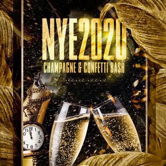 NYE 2020: Champagne & Confetti Bash