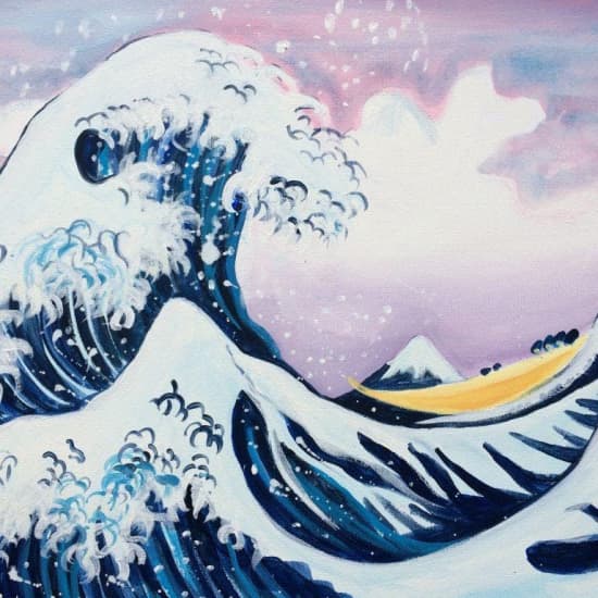 Paint The Great Wave!