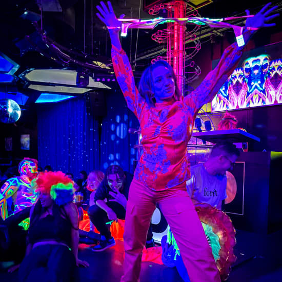 Neon Naked Strip Karaoke at The Four Thieves in Clapham