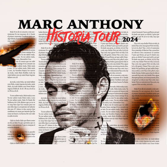 ﻿Marc Anthony at the MEO Arena, Lisbon 2024