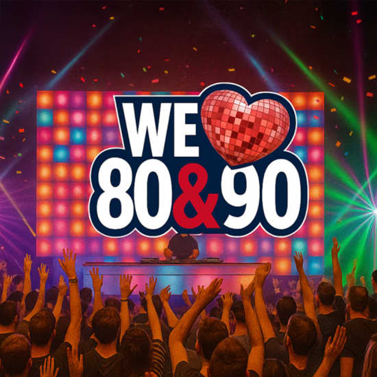 Official cover of the event WE LOVE 80' 90'
