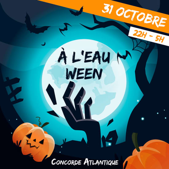 À L'Eau Ween : Soirée d'Halloween sur un bateau