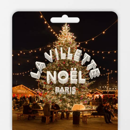 Noël La Villette Paris - Carte-cadeau
