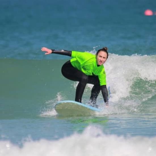 Full-Day (2 x 2 hr lessons) Surf Experience Newquay: All levels