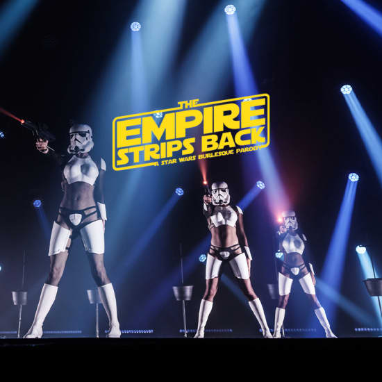 The Empire Strips Back: A Burlesque Parody