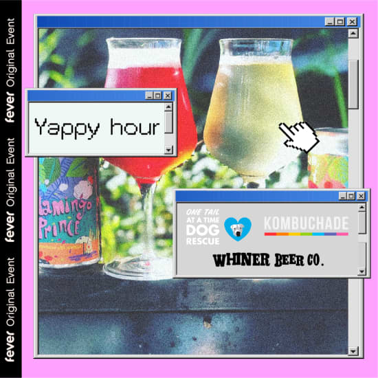Yappy Hour: Hard Kombucha & Meet a Pooch (Includes Drink Delivery!)