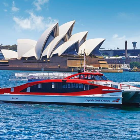 Sydney Harbour Hop-On Hop-Off Cruise with Taronga Zoo Entry