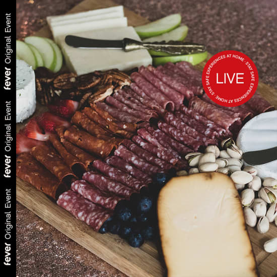 Cheese, Meat, and Bubbly: Online Charcuterie Board Class (Ingredients Included!)