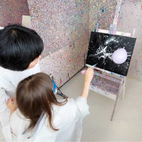 Balloon Splatter Art Workshop