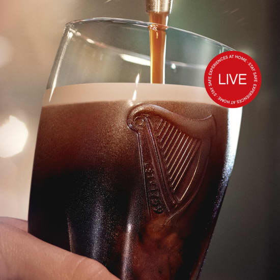Virtual Beer Tasting and Brewery Tour with Guinness