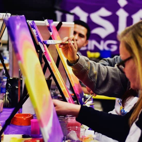 Brushtokes: Infused Paint & Sip