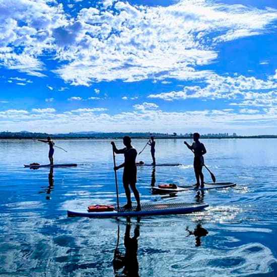 Sun’s Out, Fun’s Out! Paddle Boarding with Instructor