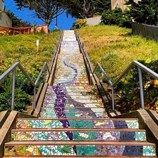 Walking tour of San Francisco's hidden stairways