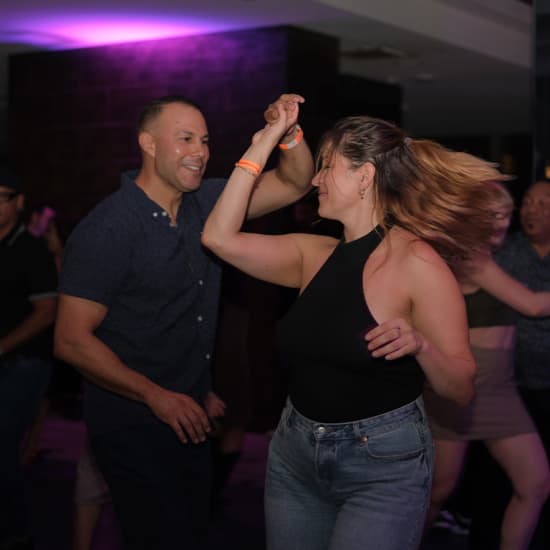 Salsa and Bachata Night in a high-rise in L.A.