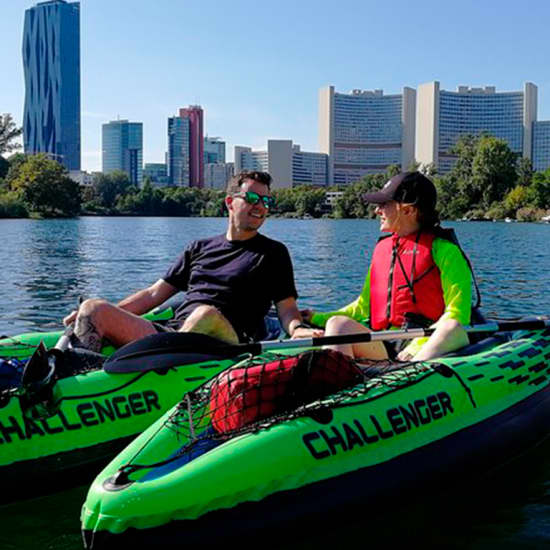 Private Kajaktour auf der Alten Donau