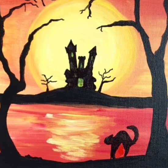 Virtual Halloween Painting Party!