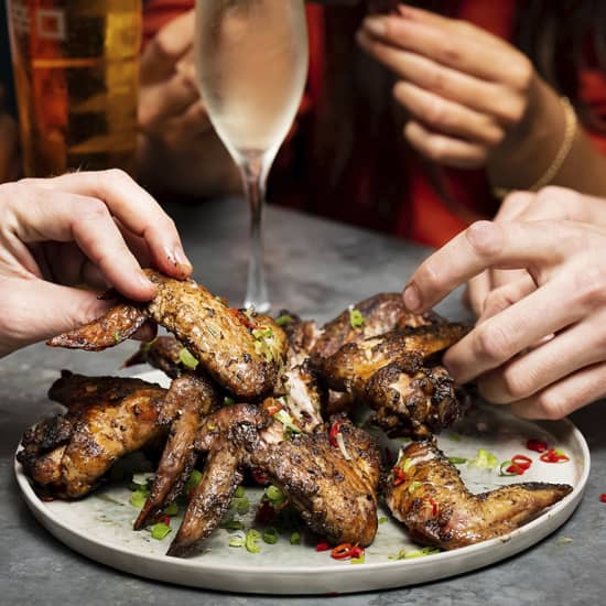 Bottomless Wings & Prosecco Brunch on a Roof Terrace