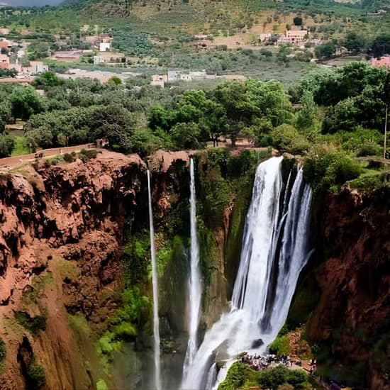 Excursion d'une journée aux cascades d'Ouzoud depuis Marrakech 