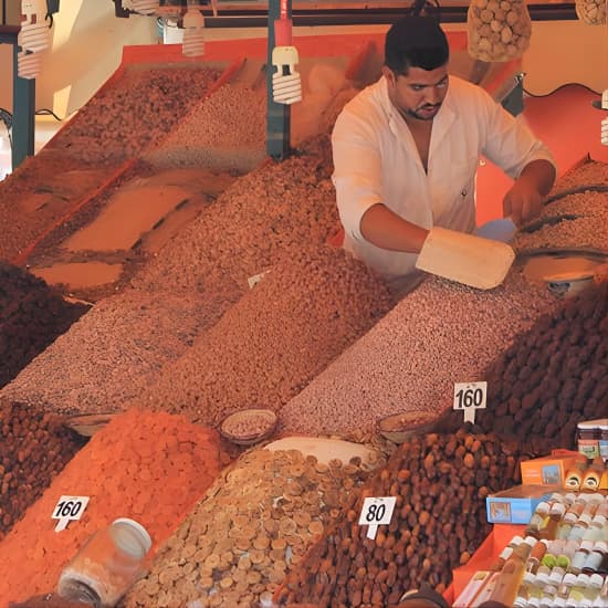 Visite de dégustation de nourriture à Marrakech à vélo