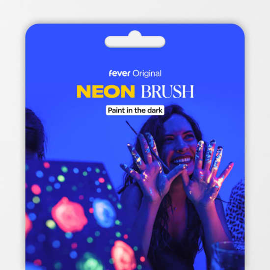 Neon Brush : atelier peinture & apéro - Carte Cadeau