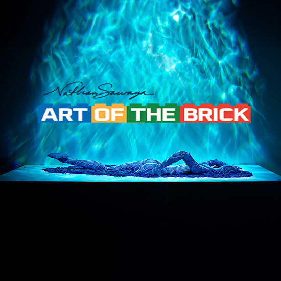 Affiche The Art of the Brick : Exposition d'art en LEGO®