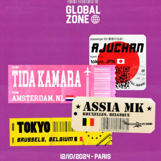 Global Zone - Tida Kamara, Ajuchan, Tokyo & Assia MK