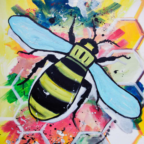 Paint The Manchester Bee!