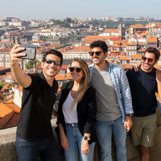 360o Porto: Tour a pé, passeio de helicóptero e cruzeiro no Douro