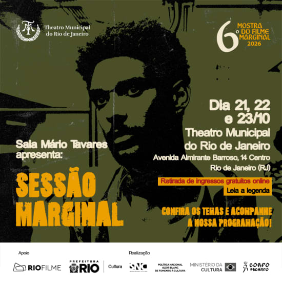 6ª Mostra do Filme Marginal, com o tema "Cinema e Emergência Ambiental: Imagens de um Futuro Possível"