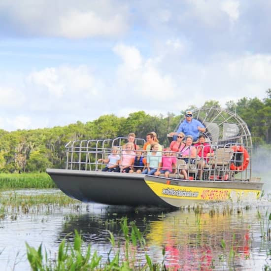 ﻿Excursión de 30 minutos en hidrodeslizador por los Everglades de Florida Salvaje