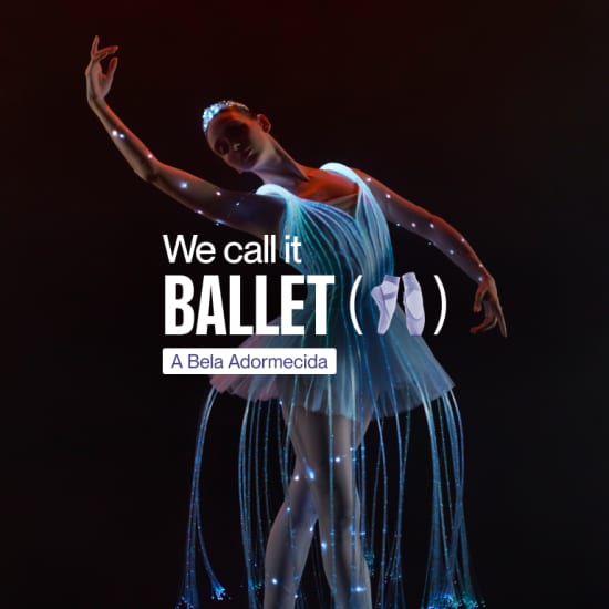 We call it Ballet: A Bela Adormecida em um Espetáculo de Luz Deslumbrante