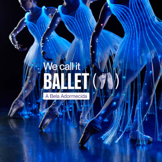 We call it Ballet: A Bela Adormecida, dança e espetáculo de luzes