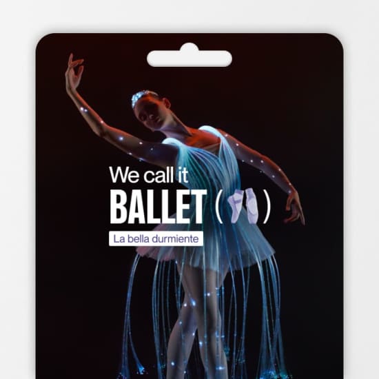 ﻿We Call It ballet - Gift Card - Mexico